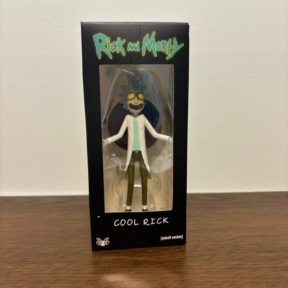 Rick & Morty 2018 Culturefly Adult Swim Cool Rick Figure